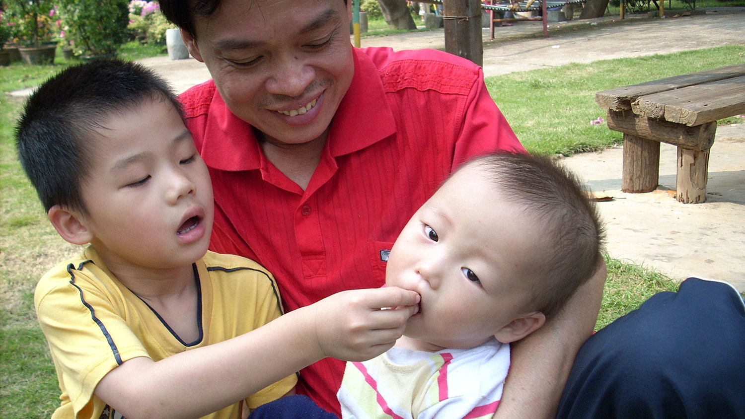 Zhenhao in OneSky's Family Village Program